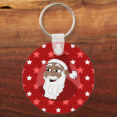 ブラックサンタクロース漫画 キーホルダー (正面)