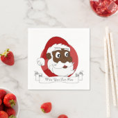 ブラックサンタクロース漫画 スタンダードカクテルナプキン (インサイチュ)