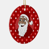 ブラックサンタクロース漫画 セラミックオーナメント (右)