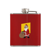 ブラックサンタクロース漫画 フラスク (裏面)