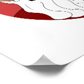 ブラックサンタクロース漫画 ポスター (角)