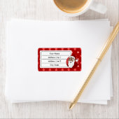 ブラックサンタクロース漫画 ラベル (インサイチュ)