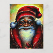 ブラックサンタクロース空白のクリスマス ポストカード (正面)