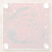 ブラックサンタクロース ガラスコースター (裏面)