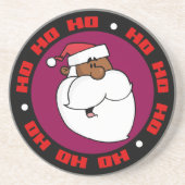 ブラックサンタクロース コースター (正面)