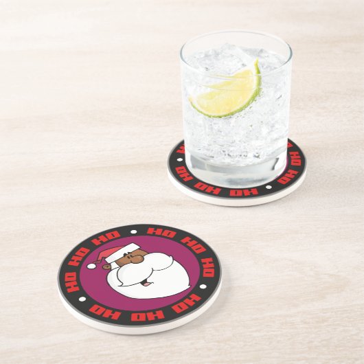 ブラックサンタクロース コースター (側面)