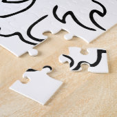 ブラックサンタクロース ジグソーパズル (側面)