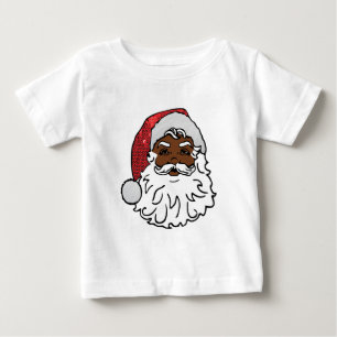 ブラックサンタクロース ベビーTシャツ