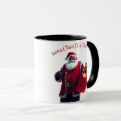 ブラックサンタクロース マグカップ (正面右)