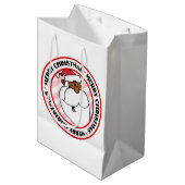 ブラックサンタクロース ミディアムペーパーバッグ (正面アングル)
