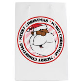 ブラックサンタクロース ミディアムペーパーバッグ (正面)