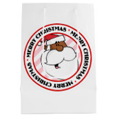 ブラックサンタクロース ミディアムペーパーバッグ (裏面)