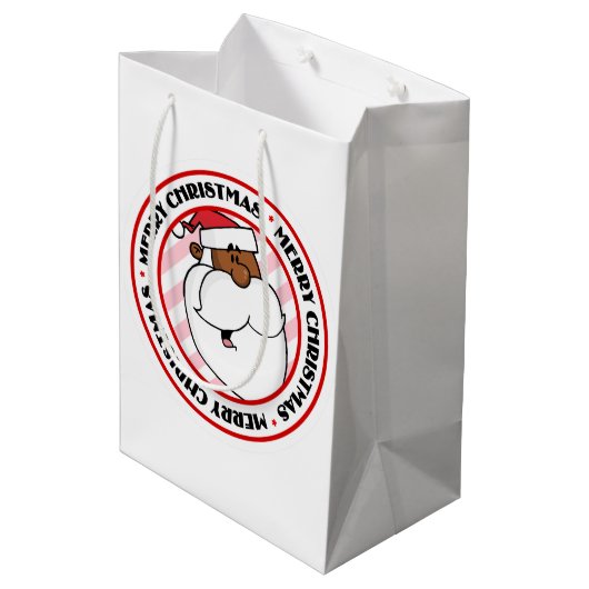 ブラックサンタクロース ミディアムペーパーバッグ (裏面アングル)