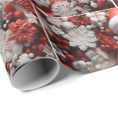 ブラックサンタクロース、メラニンクリスマス、醜いクリスマスSw ラッピングペーパー (ロールコーナー)