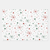 ブラックサンタクロース ラッピングペーパーシート (正面2)