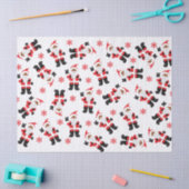 ブラックサンタクロース 薄葉紙 (クラフト)