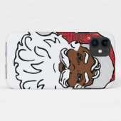 ブラックサンタクロース Case-Mate iPhoneケース (裏面(横))