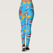 ブラックサンタコクリスマスレギグ レギンス (裏面)