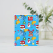 ブラックサンタコクリスマス シーズンポストカード (スタンド正面)