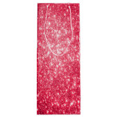 ブラックサンタホリデーギフトバ ワインギフトバッグ (裏面)