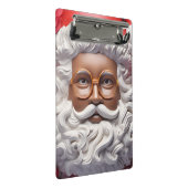 ブラックサンタメラニンクリスマスキングブルサンニック ミニクリップボード (アングル)