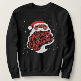 ブラックサンタ | Merry Christmas All スウェットシャツ