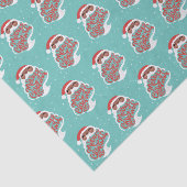 ブラックサンタ | Merry Christmas All |青 薄葉紙 (詳細)