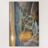 ブラックサンドビーチ | Jokulsarlon South Iceland ジグソーパズル (縦)