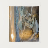 ブラックサンドビーチ | Jokulsarlon South Iceland タペストリー (正面)