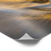 ブラックサンドビーチ | Jokulsarlon South Iceland ポスター (角)