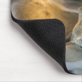 ブラックサンドビーチ | Jokulsarlon South Iceland マウスパッド (コーナー)