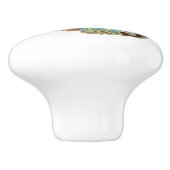 ブラックサーカスホースヴィンテージアート セラミックノブ (側面)