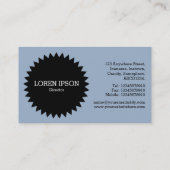 ブラックサークルスターv2 – クロムチューブ 名刺 (裏面)