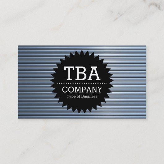 ブラックサークルスターv2 – クロムチューブ 名刺 (正面)