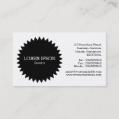 ブラックサークルスターv2 – 木材02 名刺 (裏面)