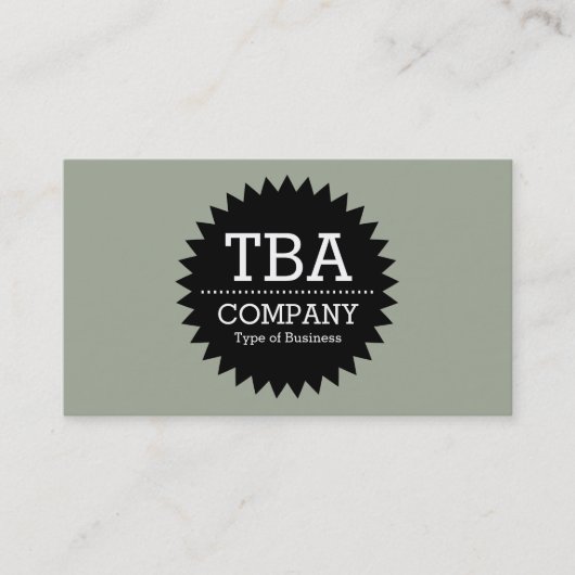 ブラックサークルスターv2 - Desert Sage 名刺 (正面)