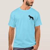 ブラックシェパードドッグ Tシャツ (正面)