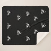 ブラックシェルパ シェルパブランケット (正面(横))