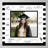 ブラックシグネチャメモリーズオートグラフ卒業 ポスター (正面)