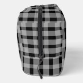 ブラックシックトイレタリーバッグエレガント- & Versatile ドップキット (右)