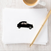 ブラックシトロエン 2CV ラベル (インサイチュ)