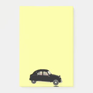 ブラックシトローン2CV ポストイット
