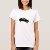 ブラックシトローン2CV Tシャツ (正面)