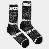 ブラックシニア高齢者ソックス ソックス (右)