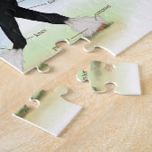 ブラックシャイアホース教育解剖図 ジグソーパズル (側面)