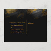 ブラックシャドウ&レオパードプリントエキゾチック 案内ポストカード (裏面)