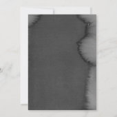 ブラックシャルボードダーティ30歳の誕生日招待状 招待状 (裏面)