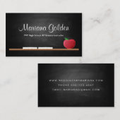 ブラックシャルボード先生の名刺 名刺 (正面/裏面)