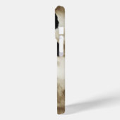 ブラックシャンパーニュ金ゴールドカウボーイ女性のカーボーイカウハイド Case-Mate iPhoneケース (裏面 / 左)