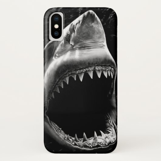 ブラックシャークiPhoneケース Case-Mate iPhoneケース (裏面)